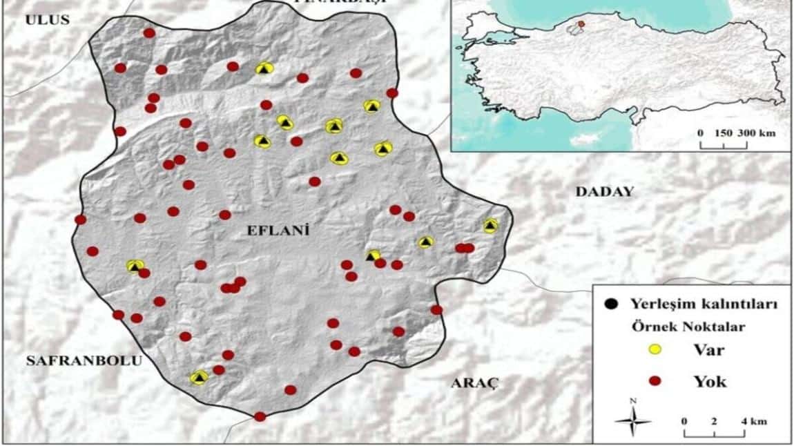 İlçenin Fiziki Konumu